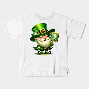 St Patricks Day Leprechaun Kids T-Shirt